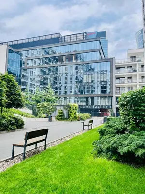 Budynek, w którym mieści się apartament