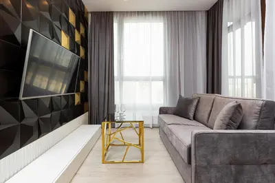 Część wypoczynkowa w obiekcie Browary Warszawskie City Center by Renters Prestige