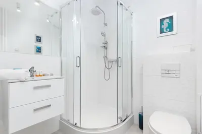Łazienka w obiekcie Apartment Warsaw Kredytowa by Noclegi Renters