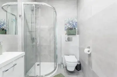 Łazienka w obiekcie Chill Apartments Ursynów Premium