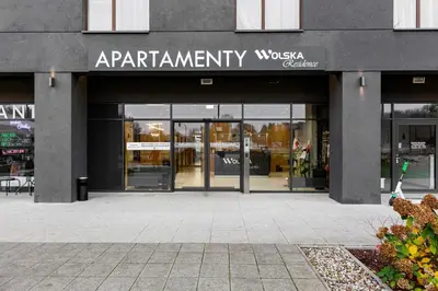 Budynek, w którym mieści się apartament