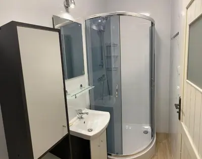 Łazienka w obiekcie Hostel Czecha