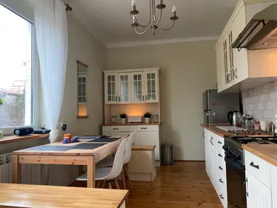 Kuchnia lub aneks kuchenny w obiekcie Hostel Czecha