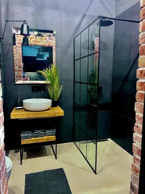 Telewizja i/lub zestaw kina domowego w obiekcie Loft Apartment Browary Warszawskie