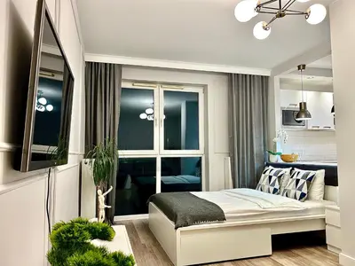 Część wypoczynkowa w obiekcie Airport Apartment Warszawa