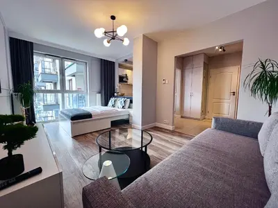 Część wypoczynkowa w obiekcie Airport Apartment Warszawa