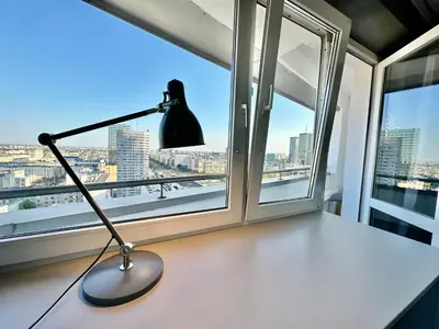 Plan piętra w obiekcie Super Apartament GREY Centrum 2x Metro Fast WiFi 300 Mbs Netflix AppleTV SmartTV Spotify Panorama Miasta