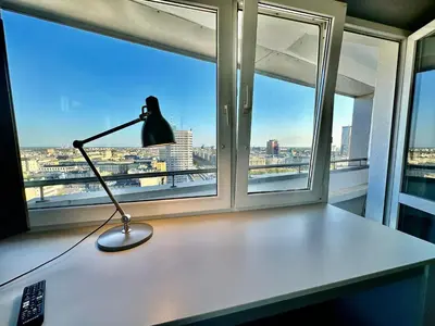 Plan piętra w obiekcie Super Apartament GREY Centrum 2x Metro Fast WiFi 300 Mbs Netflix AppleTV SmartTV Spotify Panorama Miasta