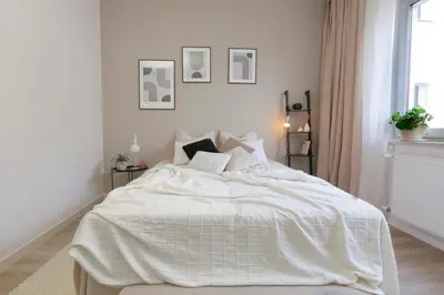 Łóżko lub łóżka w pokoju w obiekcie Warsaw Concierge Stalowa