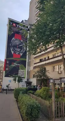 Budynek, w którym mieści się apartament