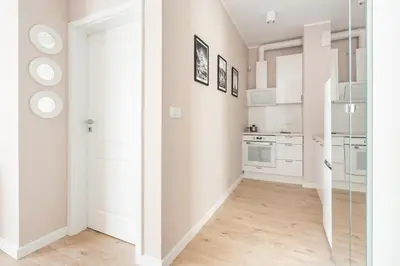 Kuchnia lub aneks kuchenny w obiekcie SuperApart Aignera apt 4, Family Friendly Oasis