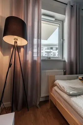 Łóżko lub łóżka w pokoju w obiekcie Warsaw Inside Business Centre