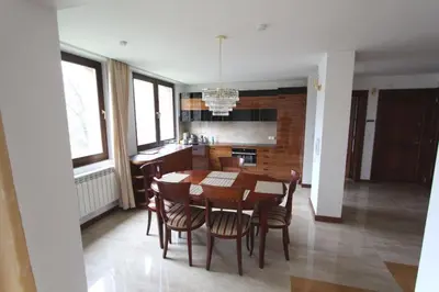 Kuchnia lub aneks kuchenny w obiekcie Apartment Nowiniarska near the Old Town