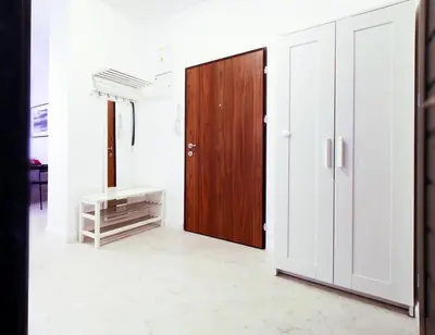 Łóżko lub łóżka w pokoju w obiekcie athome apartments - Chmielna 104