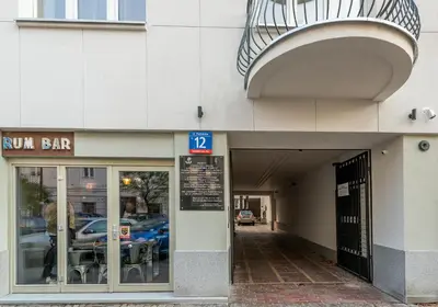 Plan piętra w obiekcie Apartment for rent Warsaw center
