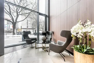Część wypoczynkowa w obiekcie Mennica Residence Deluxe