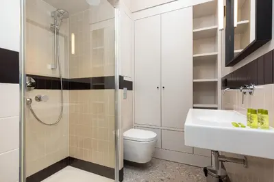 Łazienka w obiekcie Apartment Warsaw Boduena by Renters Prestige
