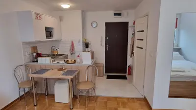Kuchnia lub aneks kuchenny w obiekcie Like Home Flat G