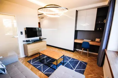 Plan piętra w obiekcie Nowolipki Studio, City Center Skyline View - WarsawStay