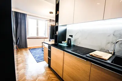 Plan piętra w obiekcie Nowolipki Studio, City Center Skyline View - WarsawStay