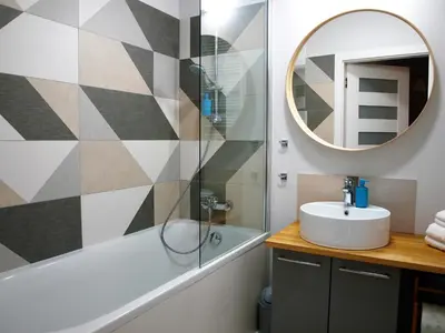 Łazienka w obiekcie Apartament Metro Kowieńska