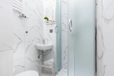 Łazienka w obiekcie Stylish & Modern Apartments Praga by Noclegi Renters
