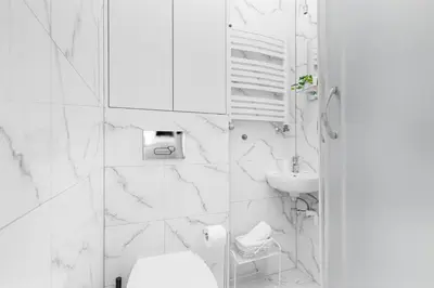 Łazienka w obiekcie Stylish & Modern Apartments Praga by Noclegi Renters