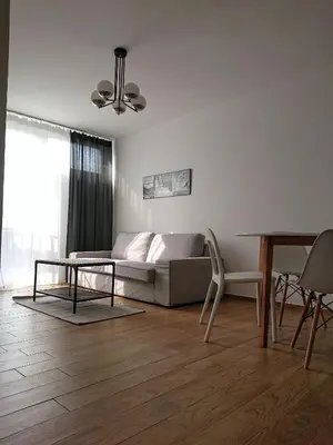 Część wypoczynkowa w obiekcie Warsaw Center's Apartment