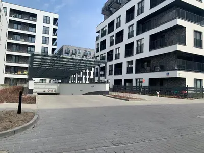 Budynek, w którym mieści się apartament