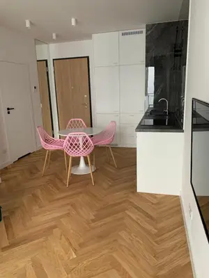 Kuchnia lub aneks kuchenny w obiekcie Apartamenty Wola Goleszowska