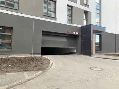 Budynek, w którym mieści się apartament