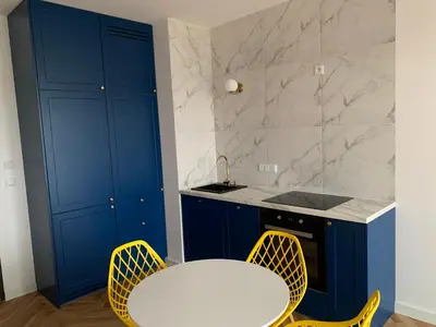 Kuchnia lub aneks kuchenny w obiekcie Apartamenty Wola Goleszowska