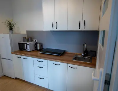 Kuchnia lub aneks kuchenny w obiekcie Apartament Marta