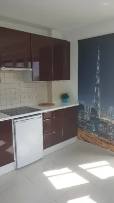 Kuchnia lub aneks kuchenny w obiekcie Centre Apartamenty Warszawa