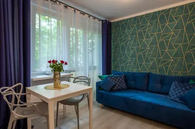 Część wypoczynkowa w obiekcie Apartament Fifi