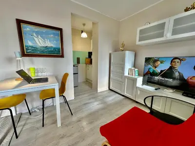 Telewizja i/lub zestaw kina domowego w obiekcie Super GOLD Centrum 2x Metro WiFi 600 Mb/s Netflix HBO AppleTV