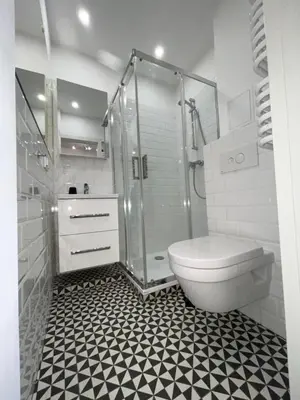 Łazienka w obiekcie Sąsiad Syrenki - Old Town Apartment
