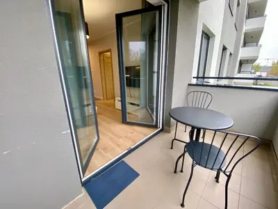 Plan piętra w obiekcie Comfortable apartments Warsaw West III