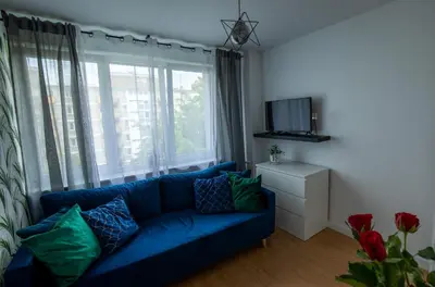 Telewizja i/lub zestaw kina domowego w obiekcie Apartament Iga