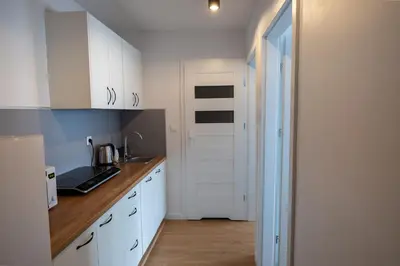 Kuchnia lub aneks kuchenny w obiekcie Apartament Iga