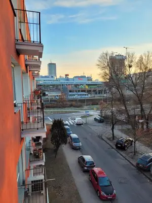 Budynek, w którym mieści się apartament