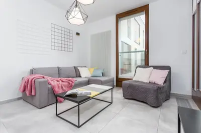 Część wypoczynkowa w obiekcie Chill Apartments Kolejowa