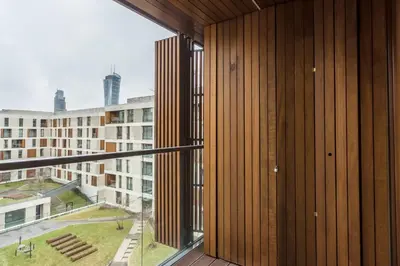 Balkon lub taras w obiekcie Chill Apartments Kolejowa