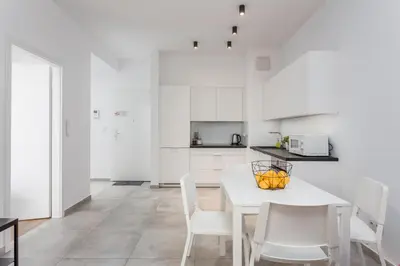 Kuchnia lub aneks kuchenny w obiekcie Chill Apartments Kolejowa