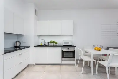 Kuchnia lub aneks kuchenny w obiekcie Chill Apartments Kolejowa