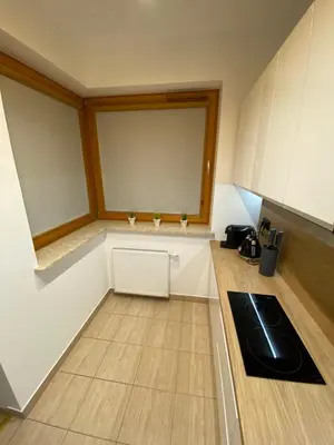 Kuchnia lub aneks kuchenny w obiekcie Secret Apartments Chełmska