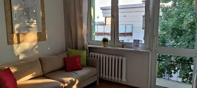 Część wypoczynkowa w obiekcie Labo Apartment Metro Wierzbno