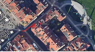 Okolica w pobliżu tego apartamentu