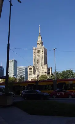 Budynek, w którym mieści się apartament