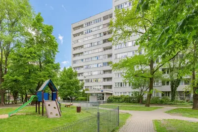Budynek, w którym mieści się apartament